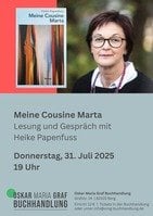 Lesung und Gespräch mit Heike Papenfuss: Meine Cousine Martha