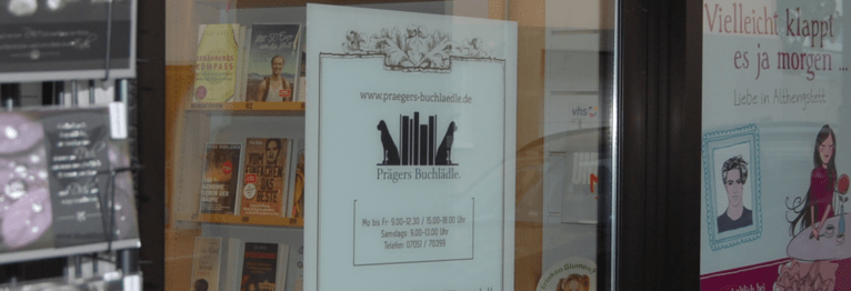 Herzlich Willkommen in unserer Buchhandlung! 