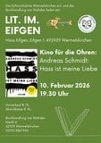 Eintrittskarte für die Lit.Im.Eifgen Hörspiellesung am 10.2.2025