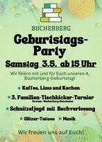 BÜCHERBERG Geburtstags-Party