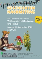 Geschichtennachmittag: Weihnachten mit Petterson und Findus