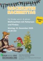 Gerschichtennachmittag: Weihnachten mit Petterson und Findus