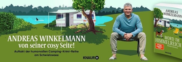 Am 4. November erscheint unser nächster großer Lieblingstitel in der Spannung: Bestsellerautor Andreas Winkelmann schreibt mit "Mord im Himmelreich" den Auftakt seiner neuen Cosy-Krimi-Reihe. Neuerscheinung 11/2024