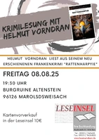 Krimilesung mit Helmut Vorndran
