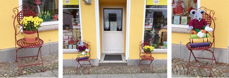 Hereinspaziert in unsere gute Bücherstube Pofahl in Torgelow... Die Schaufenster sind bekannt für unsere liebevoll und kunstvoll gefertigten Dekorationen durch Beate Fohrenkamm.
Zu allen Jahreszeiten gibt es etwas in unserer Buchhandlung Pofahl in Torgelow an handgearbeiteten, wunderschönen Objekten und Geschenkartikeln zu entdecken.