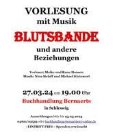 Vorlesung mit Musik: "Blutsbande"