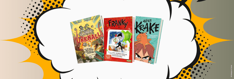 Warum Kindercomics das Beste sind – und Franky ganz vorne mitmischt.
