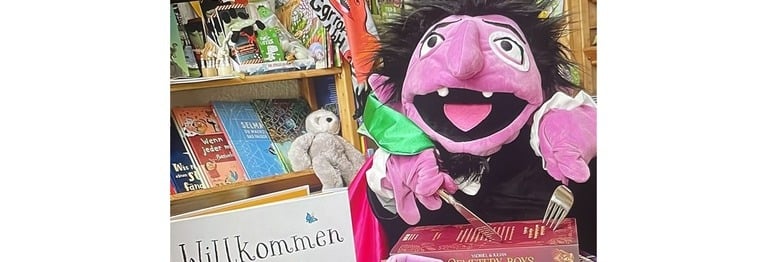 ... der nicht nur Kinderbuchabend am 6. November. Ab 19 Uhr stellen wir Lieblingsbücher und Neuheiten aus dem Jahr 2025 vor. Unser besonderer Gast: Eine leidenschaftliche Leserin.