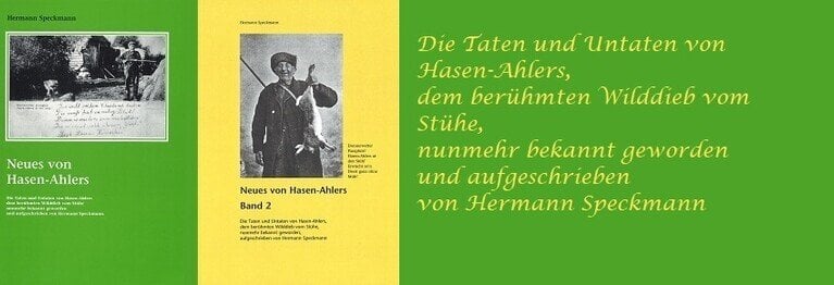 Hermann Speckmann Neues von Hasen-Ahlers,
Band 1 & 2

je 9,80€