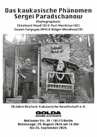 Ausstellungseröffnung Das kaukasische Phänomen Sergei Paradschanov