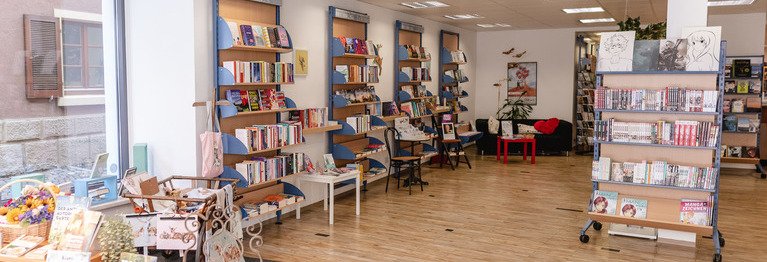 Bücherglück Buch vorrätig? Sofort reservieren mit click&collect express und im Laden abholen, Montag bis Freitag von 9 bis 18 Uhr, Samstag 9-15 Uhr geöffnet