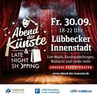 Abend der Künste & Late-Night Shopping