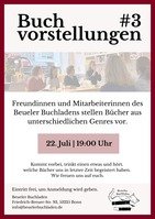 Flyer Buchvorstellungen #3