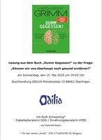 Lesung aus dem Buch „Dumm Gegessen!“