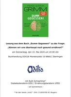 Lesung aus dem Buch „Dumm Gegessen!“