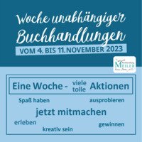 Woche der unabhängigen Buchhandlungen