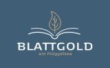 Logo der Buchhandlung Blattgold am Müggelsee KG