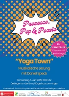 "Yoga Town" - Musikalische Lesung mit Daniel Speck