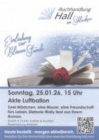 Einladung zur Blauen Stunden - Autorenlesung: Stefanie Wally - Akte Luftballon