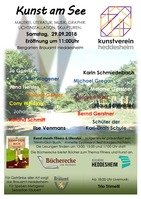 Kunst und Literatur am See