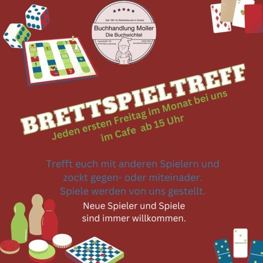 Spielenachmittag jeden 1. Freitag