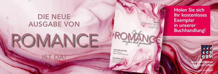 Das neue Romance-Magazin - jetzt bei uns kostenlos erhältlich! 