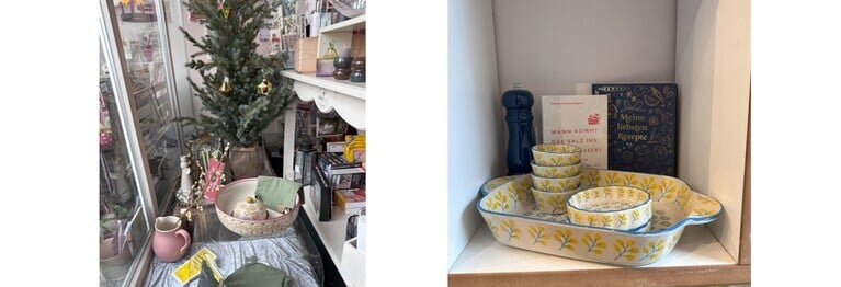 Bei uns finden Sie eine Vielzahl von ausgewählten Artikeln namhafter Hersteller, wie z.B.: rice - tranquillo - Bloomingville u. IB laursen. 
Wir freuen uns auf Sie - Ihr Buchladenteam.