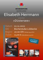 ELISABETH HERRMANN -live- Lesung aus "Düstersee"