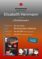 ELISABETH HERRMANN -live- Lesung aus "Düstersee"