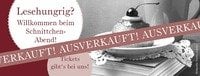 Der Schnittchenabend ist komplett ausverkauft.