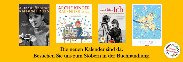 Die neuen Kalender sind da. Besuchen Sie uns zum Stöbern in der Buchhandlung.