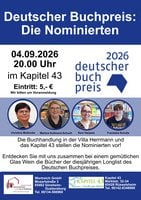 Ein Abend zum Deutschen Buchpreis 2026