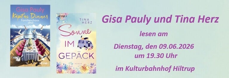Cover der Bücher von Gisa Pauly und Tina Herz