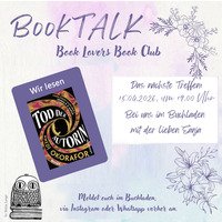 Hintergrundbild mit dem neuen Termin am 15.4.2026 für die Booktalk-Leser:innen