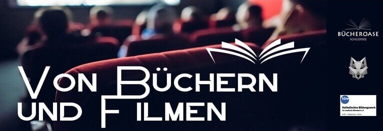 Neue Veranstaltungsreihe Wer gerne ins Kino geht, Bücher liest und mit anderen diskutiert, ist bei dieser Reihe richtig. Wir präsentieren ab 10. Juni im Oberland Kinocenter in Hausham aktuelle Filme zusammen mit Büchern und einem prominenten Gast. s. "Veranstaltungen"