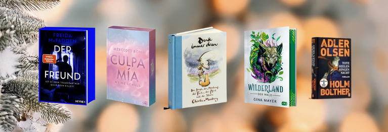 Unsere Buchempfehlungen für alle, die noch das perfekte Weihnachtsgeschenk suchen