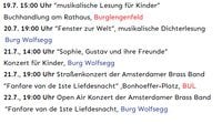 Musikalische Lesung für Kinder