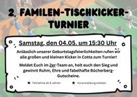 2. Familien-Tischkicker-Turnier
