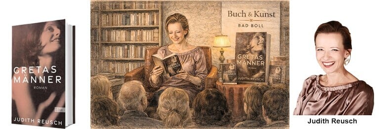 Judith Reusch liest aus ihrem Roman: Gretas Männer