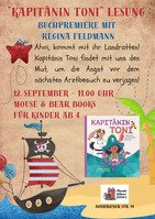 Lesung Regina Feldmann - Kapitänin Toni