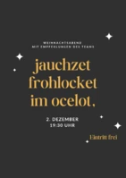 Weihnachtsabend im ocelot,