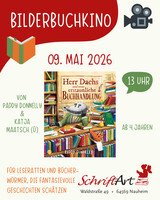 Bilderbuchkino im SchriftArt - Herr Dachs und seine erstaunliche Buchhandlung (ab 4 Jahren)