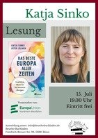 Flyer Lesung Katja Sinko