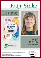 Flyer Lesung Katja Sinko
