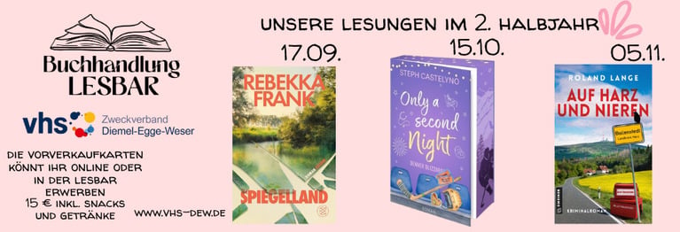Wir freuen uns auf die Autor*innen und auf euch