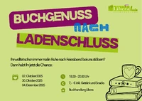 Buchgenuss nach Ladenschluss - !!! bereits reserviert!!! -