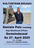 Lesung in Bülkau DANIELE PALU Marconi und der verschwundene Wattschützer