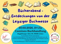 Informationen zu unserem Bücherabend am 30.03.2026