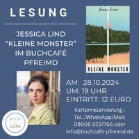 Jessica Lind liest aus "Kleine Monster"