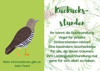 Kuckucksstunden - geschlossene Gesellschaft (Firmenfeier)